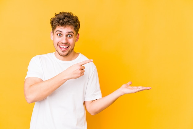 young man doing a funny expression