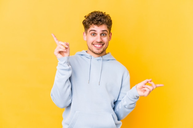 young man doing a funny expression