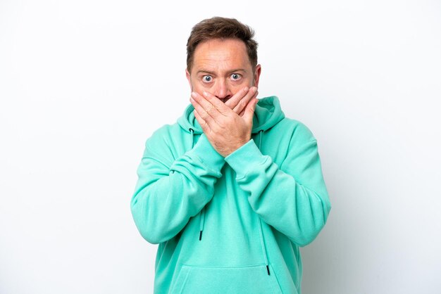 Young Man over isolated background