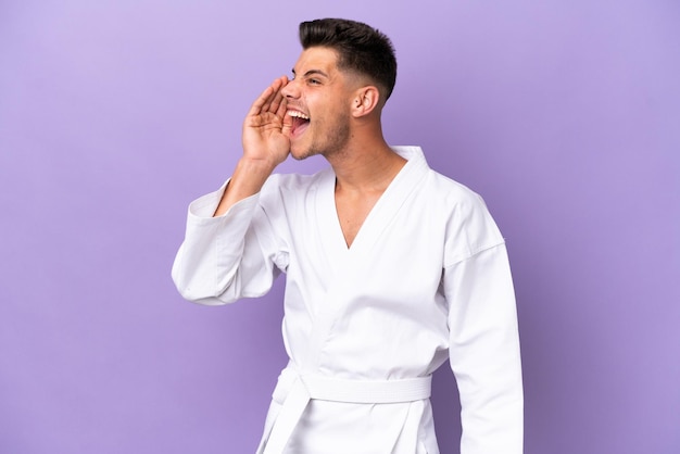 Young Man over isolated background