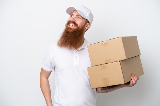 Young Man over isolated background