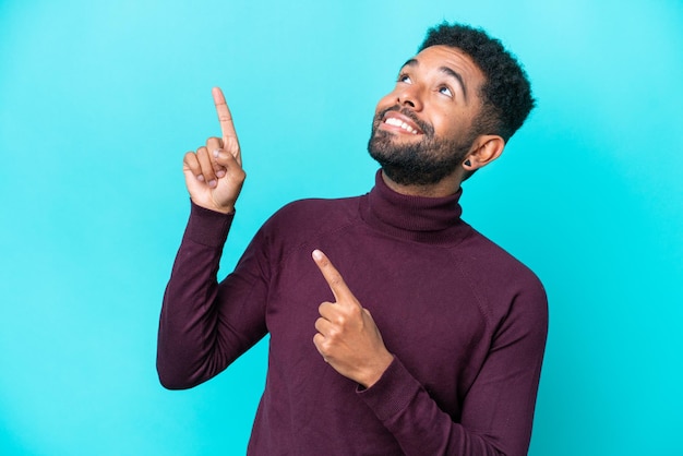 Young Man over isolated background