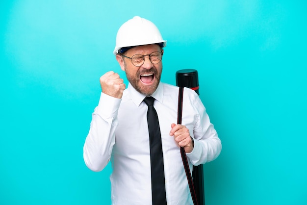 Young Man over isolated background