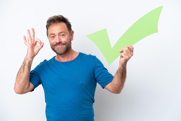 Young Man over isolated background