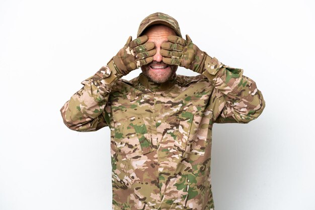 Young Man over isolated background