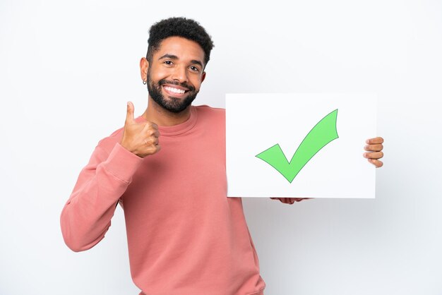 Young Man over isolated background