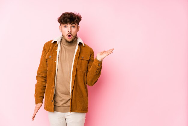 Young man posing