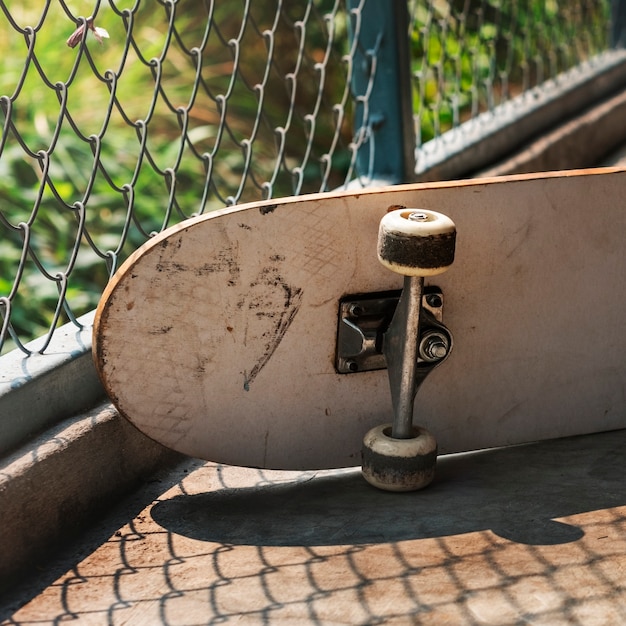 Young man skateboarding shoot