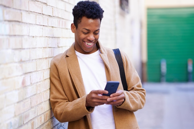 young man using mobile phone