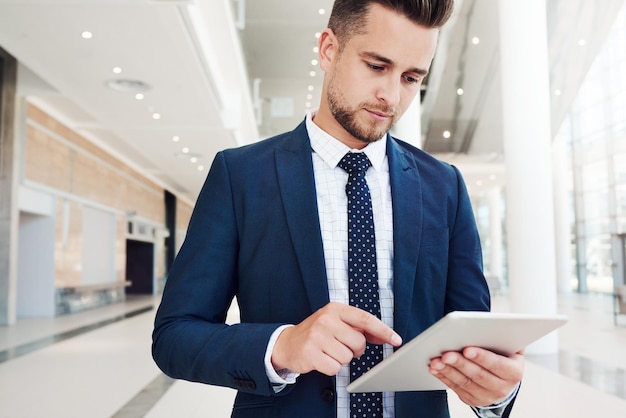 young man using smart phone