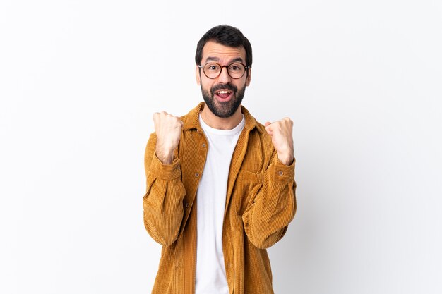 Young man with beard