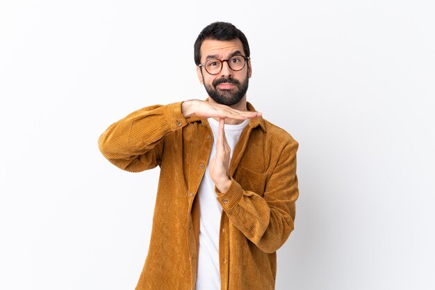 Young man with beard