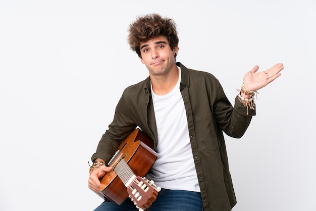 Young man with guitar