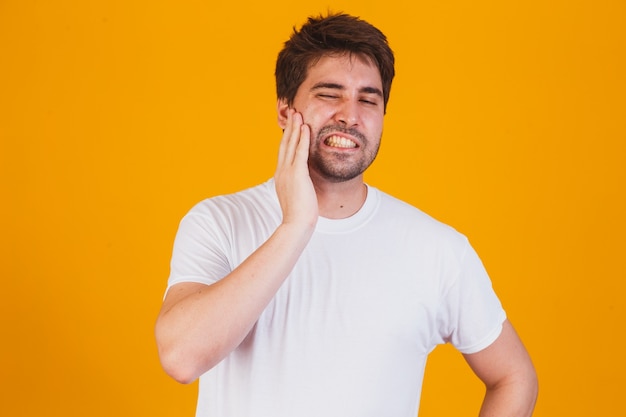 Young man with toothacheyoung man with toothache