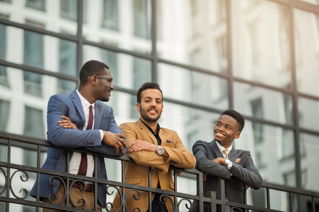 young men in suits