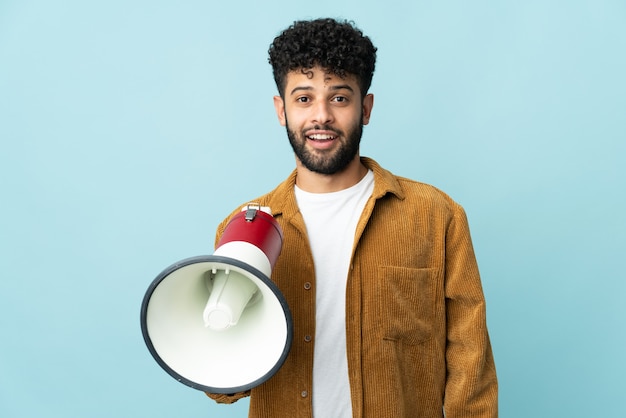 Young Moroccan man isolated