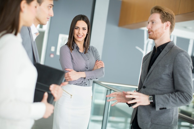 Young people in the office