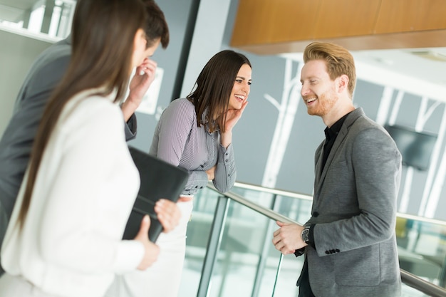 Young people in the office