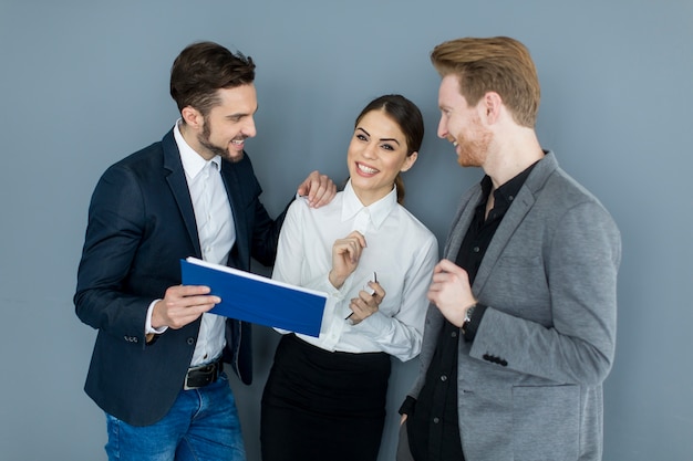 Young people in the office