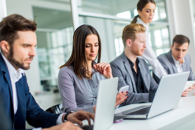 Young people in the office