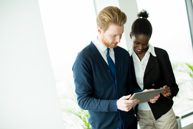 Young people in the office