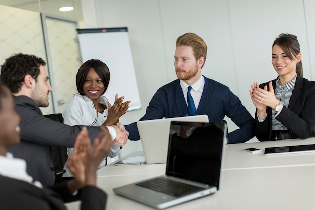 Young people in the office