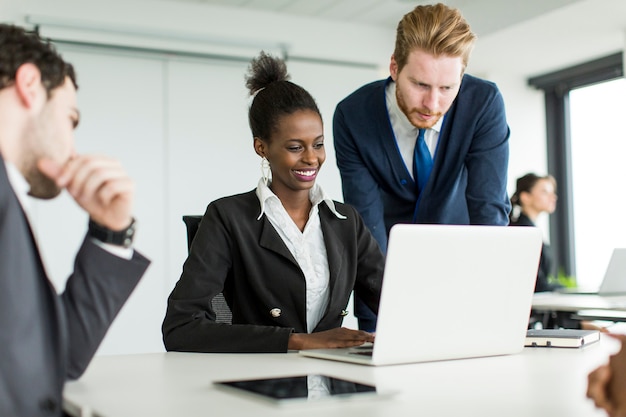 Young people in the office