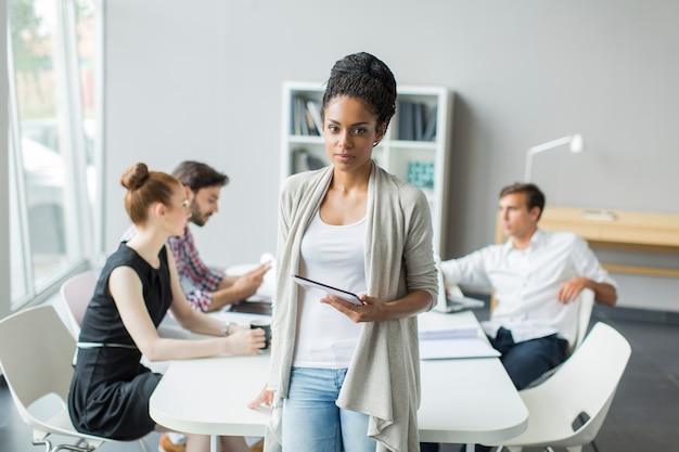 Young people in the office