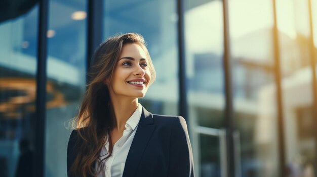 Premium AI Image | Young pretty asian stock manager checking list of ...