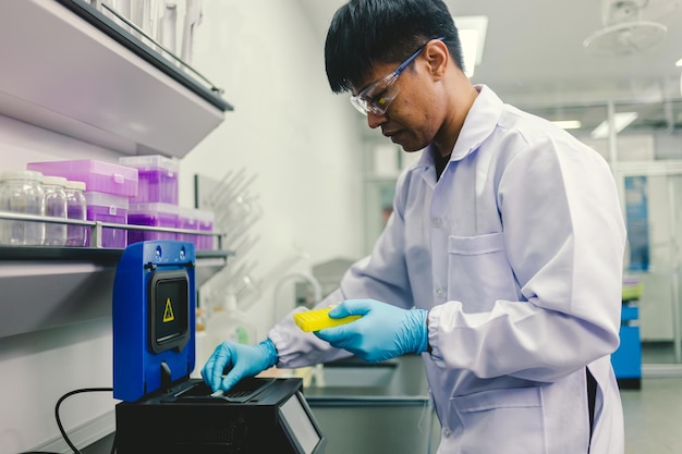 Young Scientist Working in The Laboratory