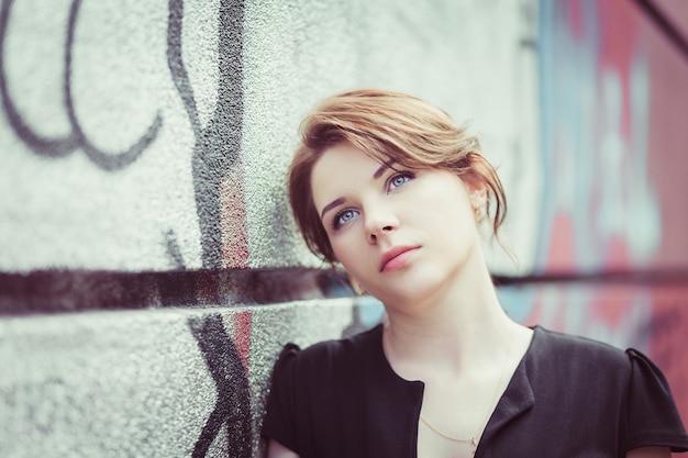 Young smiling woman