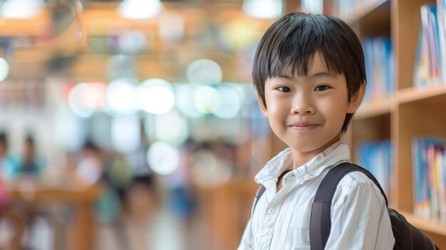 若い学生のコンセプト