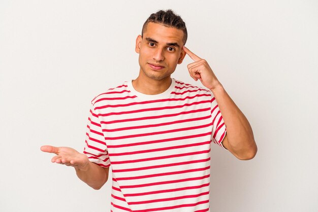 Premium Photo | Young venezuelan man isolated on white background ...