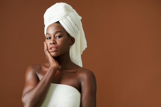 Young Woman after Shower