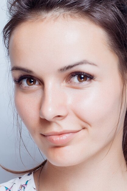 Young woman beauty portrait