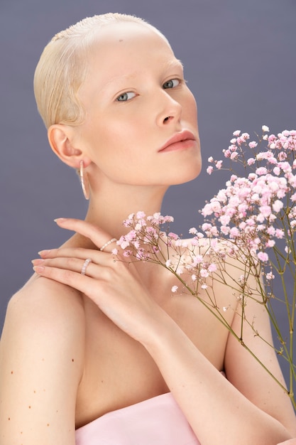 Photo young woman beauty portrait