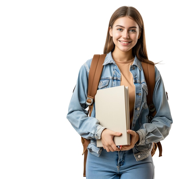 若い女性英語の学生