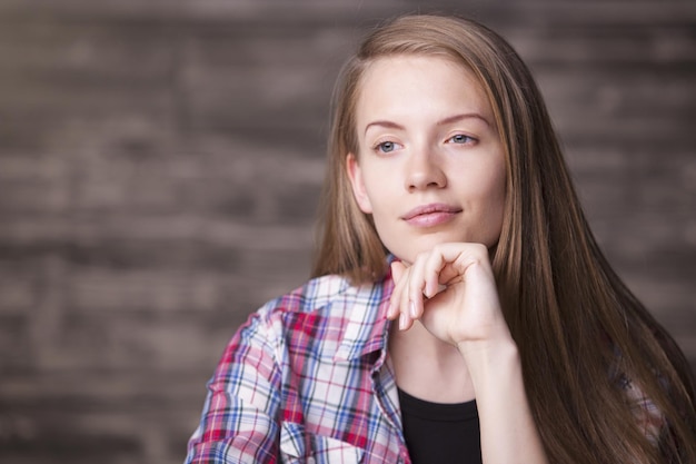 Young woman headshot