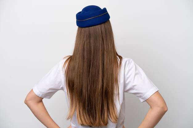 Young Woman over isolated background