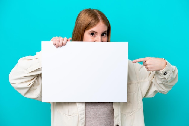 Young Woman over isolated background