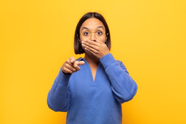 Young woman laughing