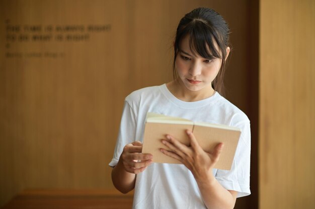 Young woman looking at camera