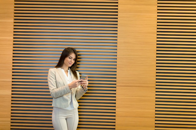 Young woman in the office