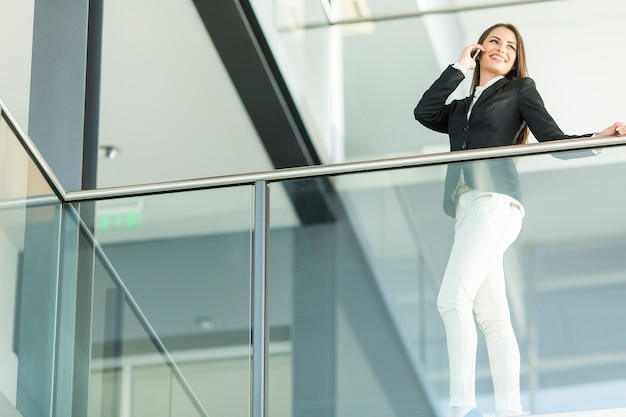 Young woman in the office