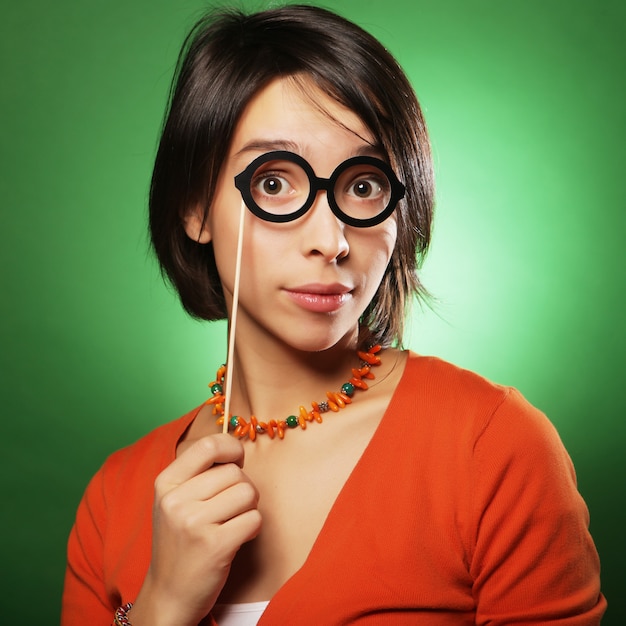 Young woman ready for party