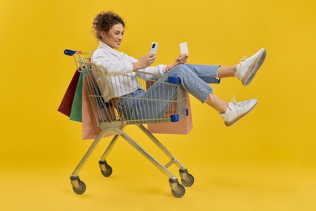 Young woman smiling taking selfie