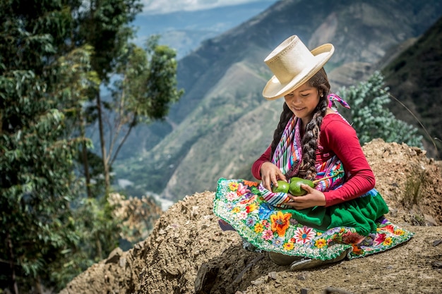 Young woman in tuna plantation - 2