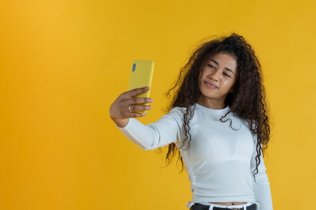 Young woman using mobile phone