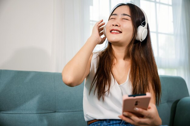 Young woman using mobile phone