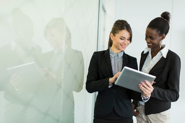 Young women in the office